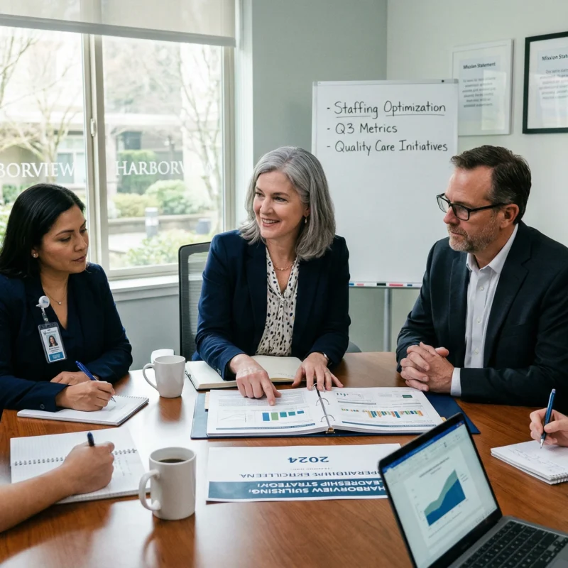 Retained executive search consultation ensuring leadership continuity and regulatory stability in a skilled nursing facility